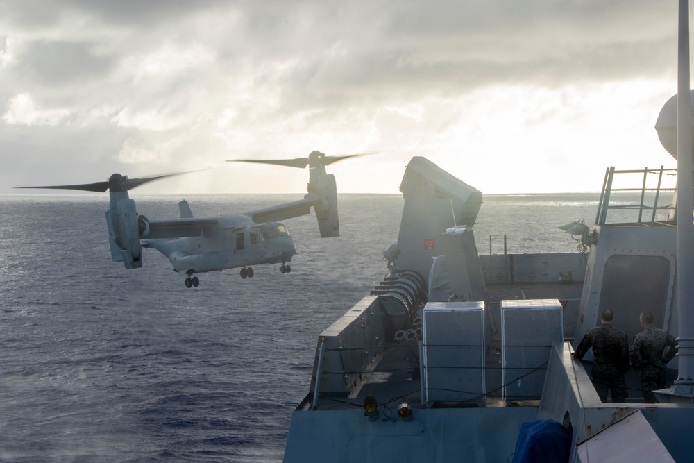 Anchorage MV-22 Osprey Flight Operations