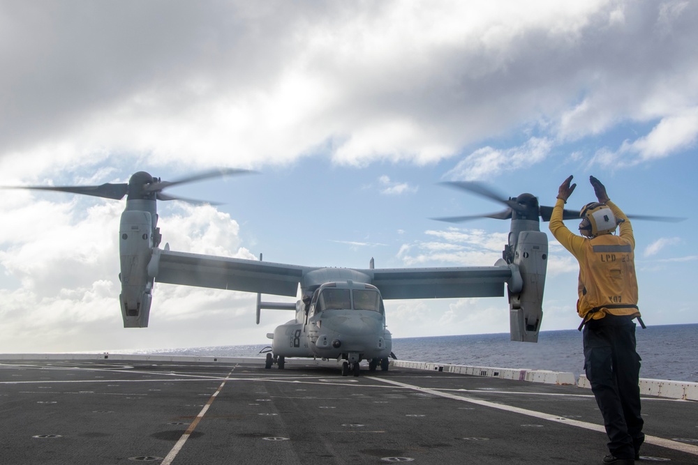 Anchorage MV-22 Osprey Flight Operations