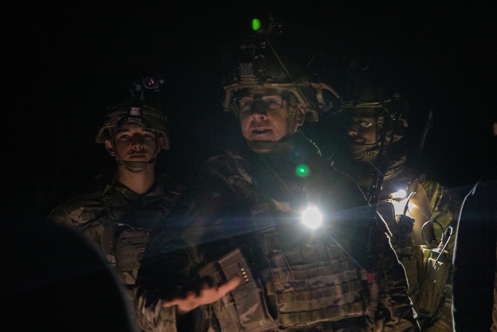 Alpha Company, 1st Battalion, 125th Infantry Regiment, 37th Infantry Brigade Combat Team, conducts range operations