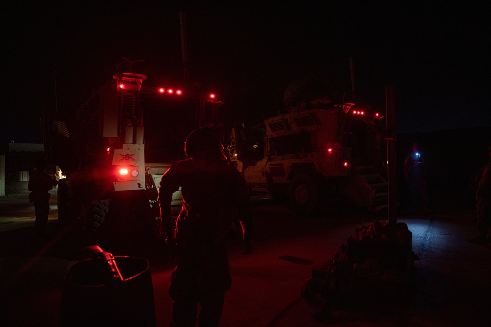 Alpha Company, 1st Battalion, 125th Infantry Regiment, 37th Infantry Brigade Combat Team, conducts range operations