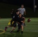 Misawa participates in intramural flag football