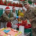 Christmas Meal Zone 6 Dining Facility Camp Arifjan in Kuwait