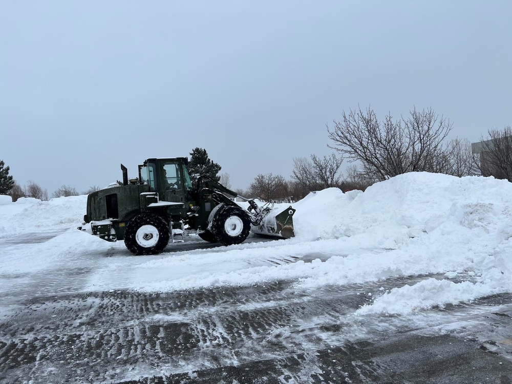 New York National Guard responds to Christmas Snowstorm