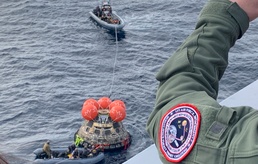 Detachment 3, AFSPACE makes historic splash with Artemis recovery off Baja California coast