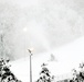 Snow-making operations at Fort McCoy's Whitetail Ridge Ski Area