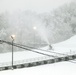 Snow-making operations at Fort McCoy's Whitetail Ridge Ski Area