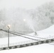 Snow-making operations at Fort McCoy's Whitetail Ridge Ski Area