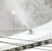 Snow-making operations at Fort McCoy's Whitetail Ridge Ski Area