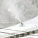 Snow-making operations at Fort McCoy's Whitetail Ridge Ski Area