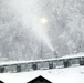 Snow-making operations at Fort McCoy's Whitetail Ridge Ski Area