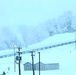 Snow-making operations at Fort McCoy's Whitetail Ridge Ski Area