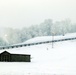 Snow-making operations at Fort McCoy's Whitetail Ridge Ski Area