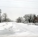 December 2022 snow scenes at Fort McCoy