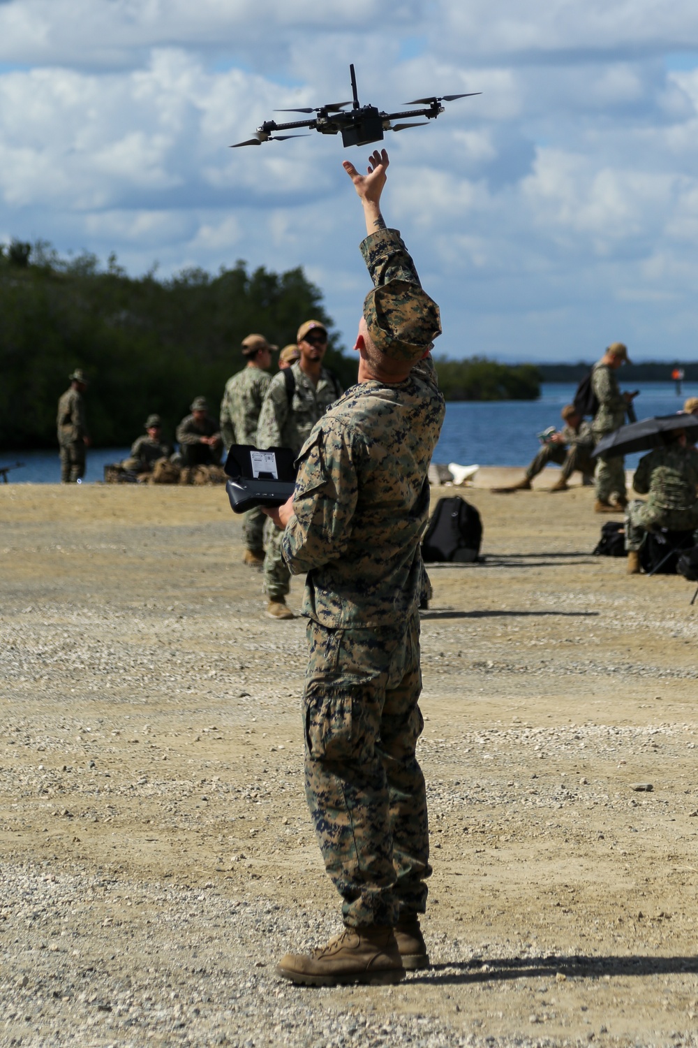 U.S. Marines Train For Security Operations