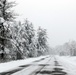 December 2022 snow scenes at Fort McCoy