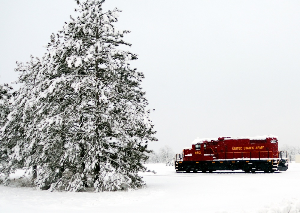 Locomotive at Fort McCoy