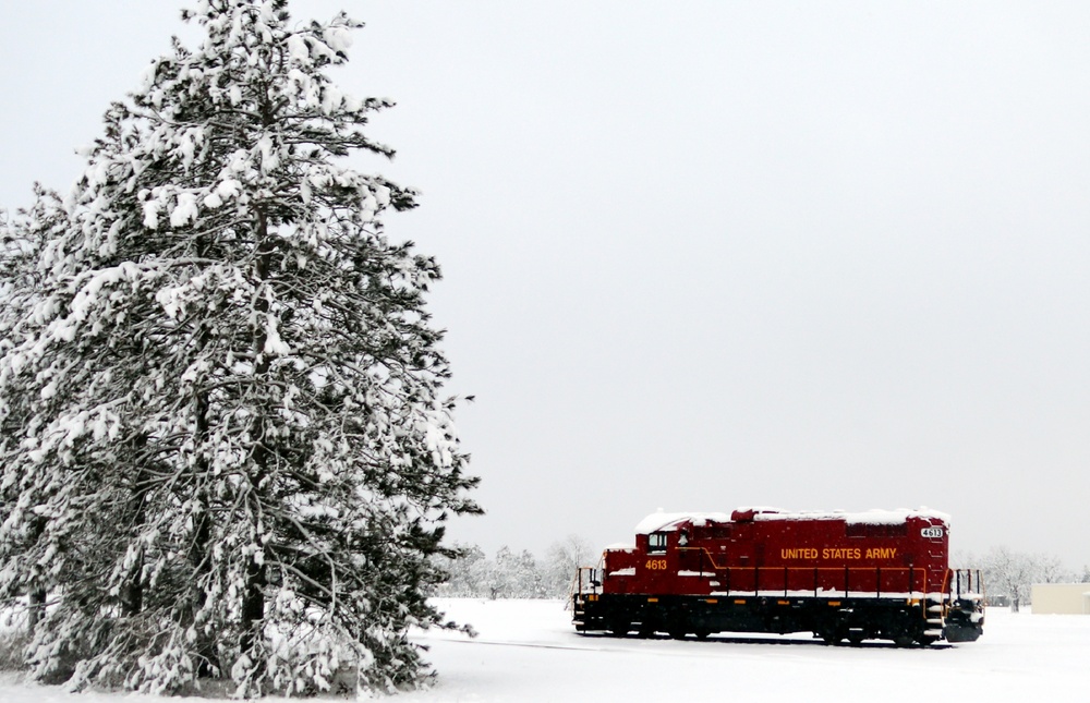 Locomotive at Fort McCoy