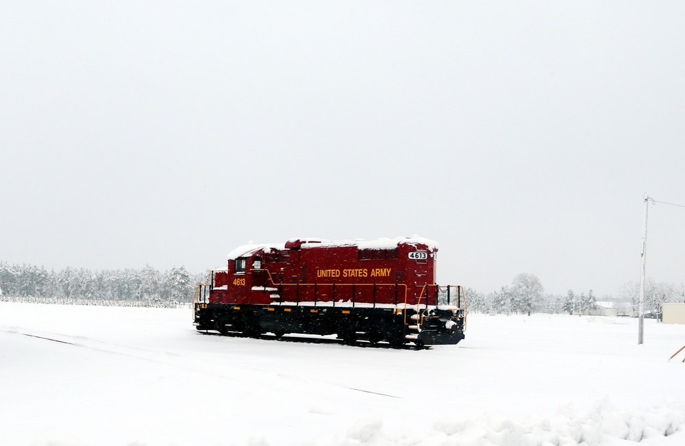 Locomotive at Fort McCoy