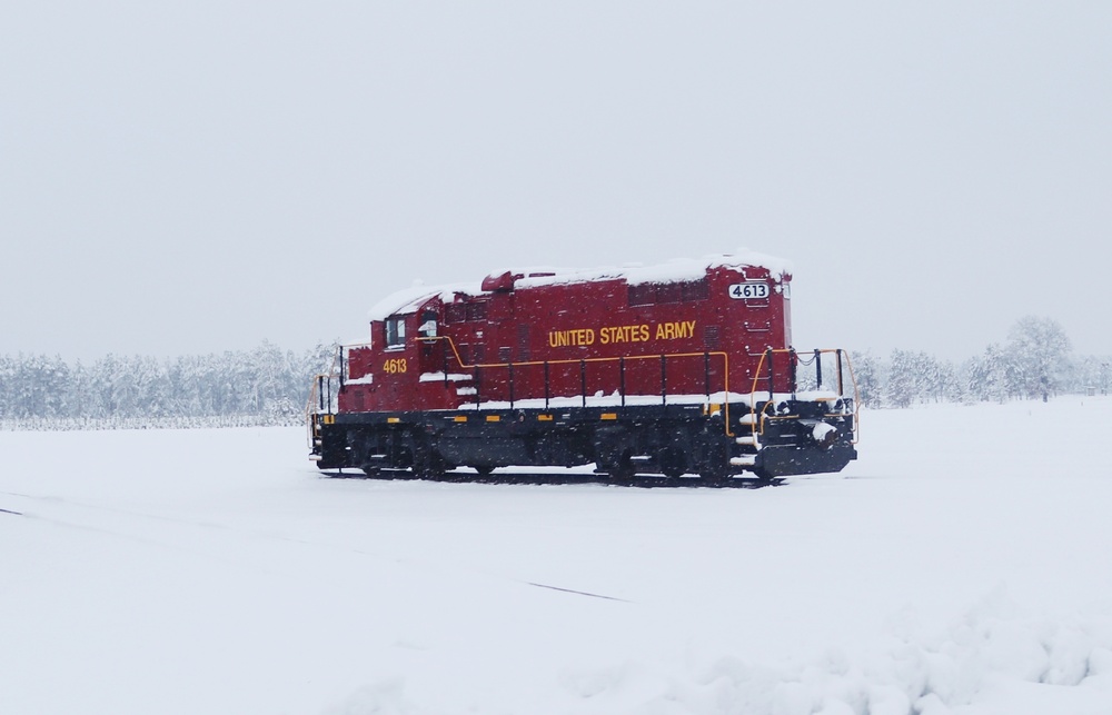 Locomotive at Fort McCoy