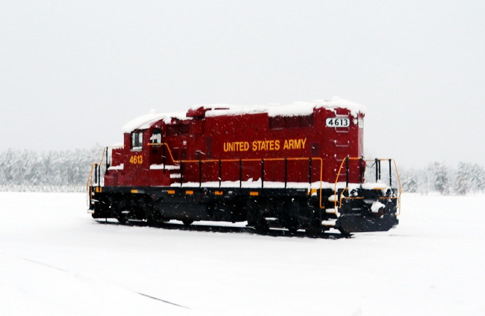 Locomotive at Fort McCoy