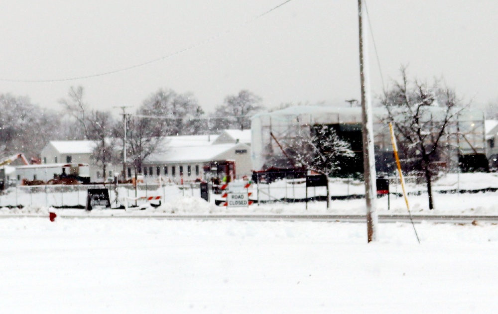 December 2022 construction operations of $11.96 million transient training brigade headquarters at Fort McCoy