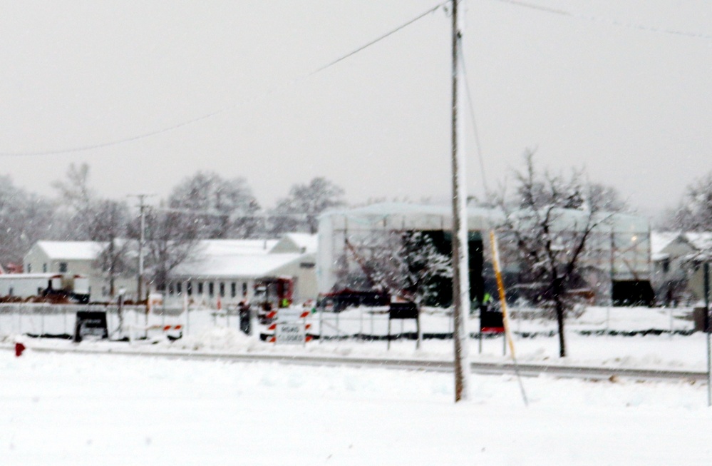 December 2022 construction operations of $11.96 million transient training brigade headquarters at Fort McCoy