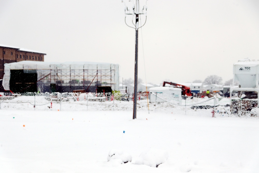 December 2022 construction operations of $11.96 million transient training brigade headquarters at Fort McCoy