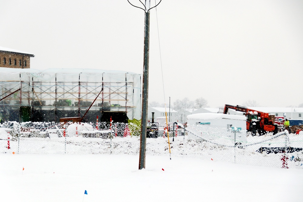 December 2022 construction operations of $11.96 million transient training brigade headquarters at Fort McCoy