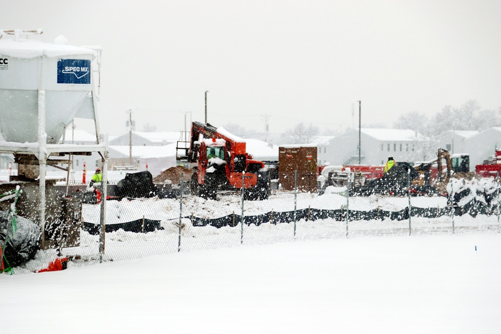 December 2022 construction operations of $11.96 million transient training brigade headquarters at Fort McCoy