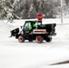 Snow-removal operations at Fort McCoy