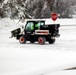 Snow-removal operations at Fort McCoy