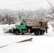 Snow-removal operations at Fort McCoy