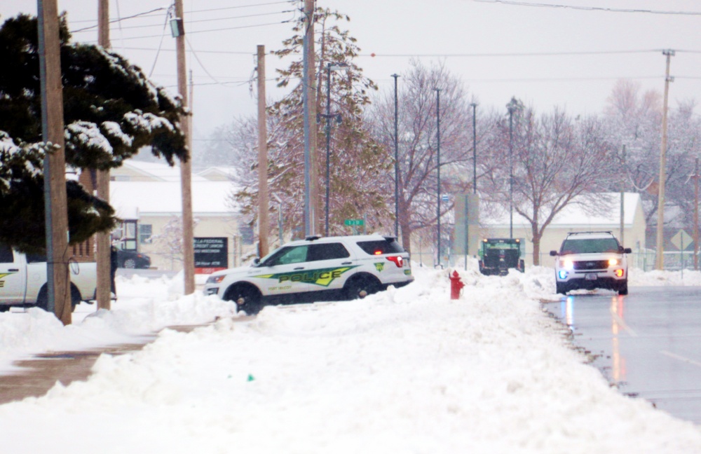 Fort McCoy Police practice response to alarm