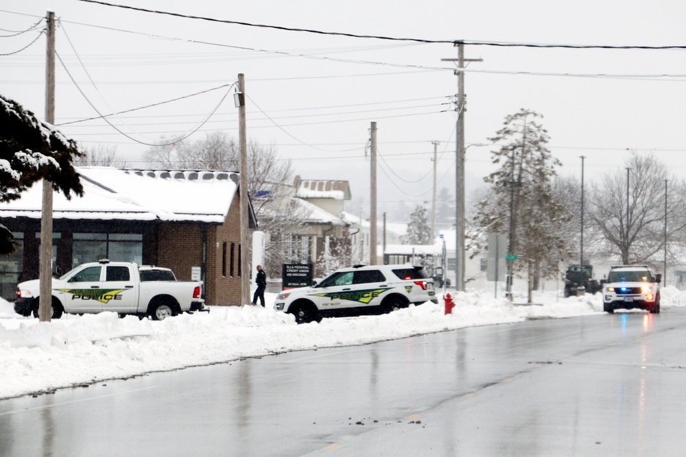 Fort McCoy Police practice response to alarm