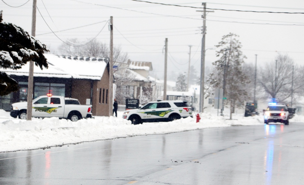 Fort McCoy Police practice response to alarm