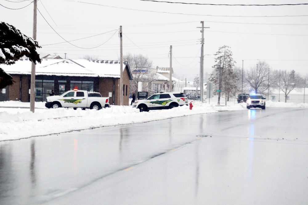 Fort McCoy Police practice response to alarm