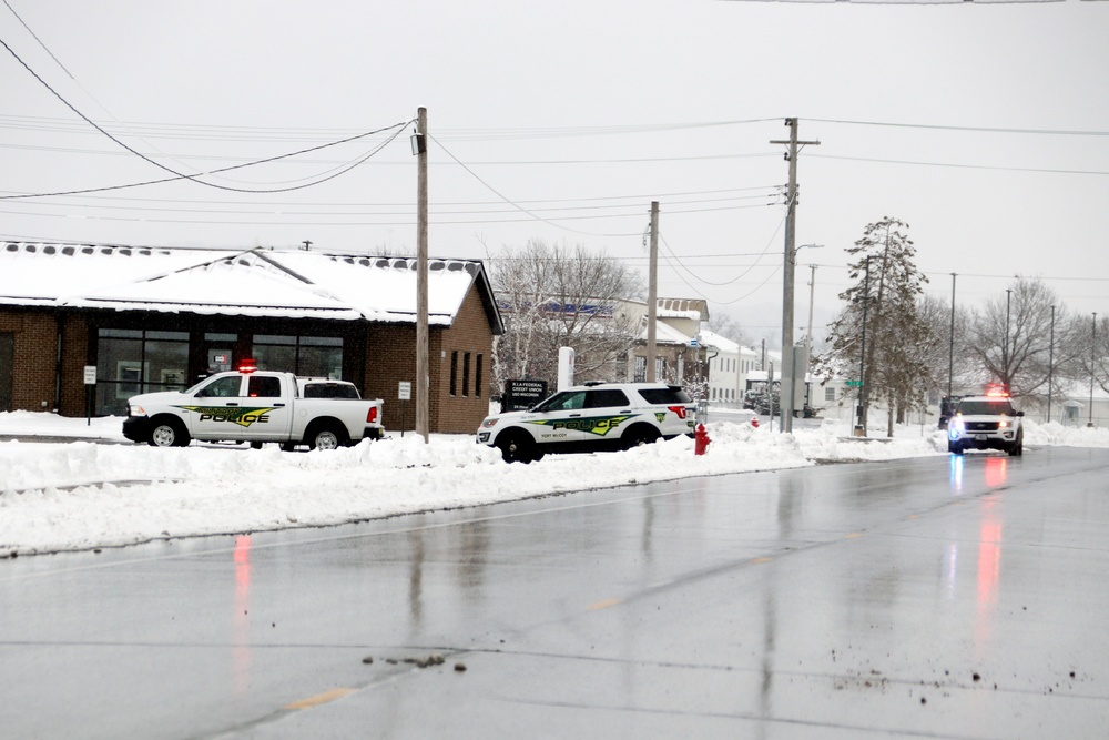 Fort McCoy Police practice response to alarm