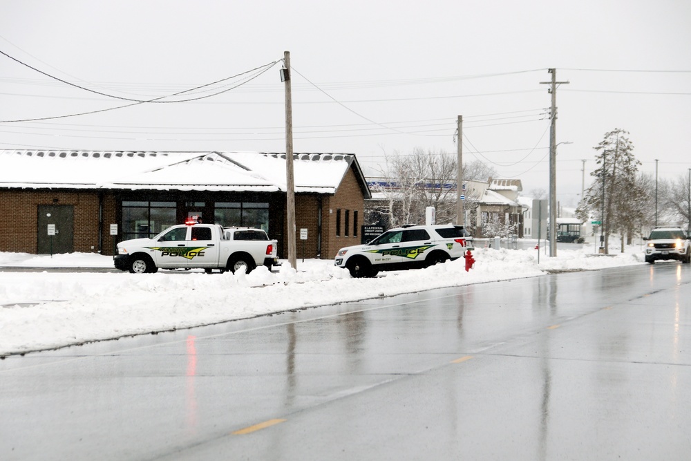 Fort McCoy Police practice response to alarm