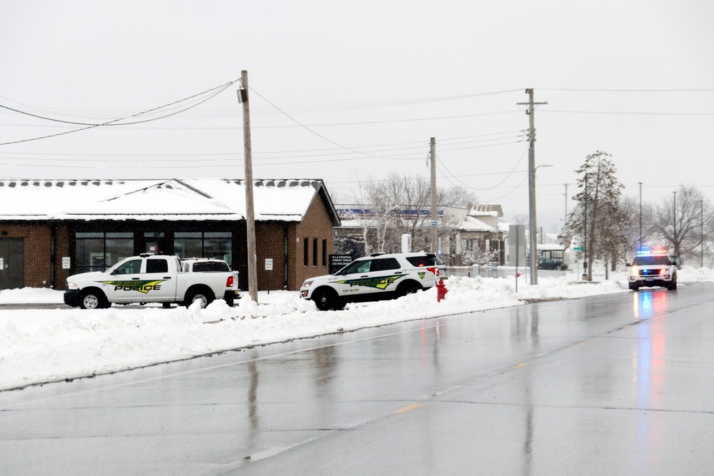 Fort McCoy Police practice response to alarm