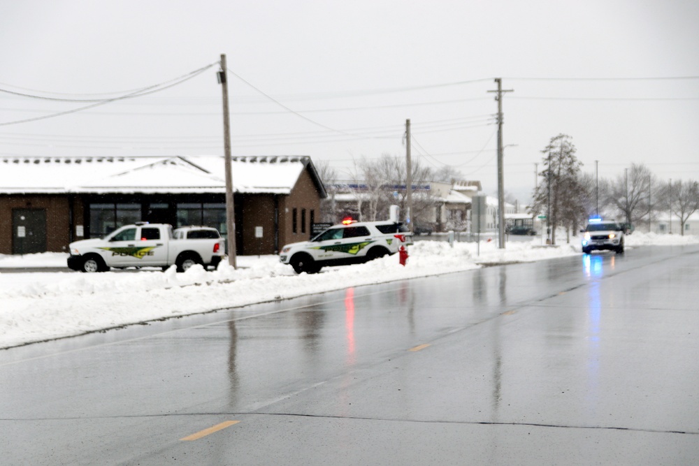 Fort McCoy Police practice response to alarm