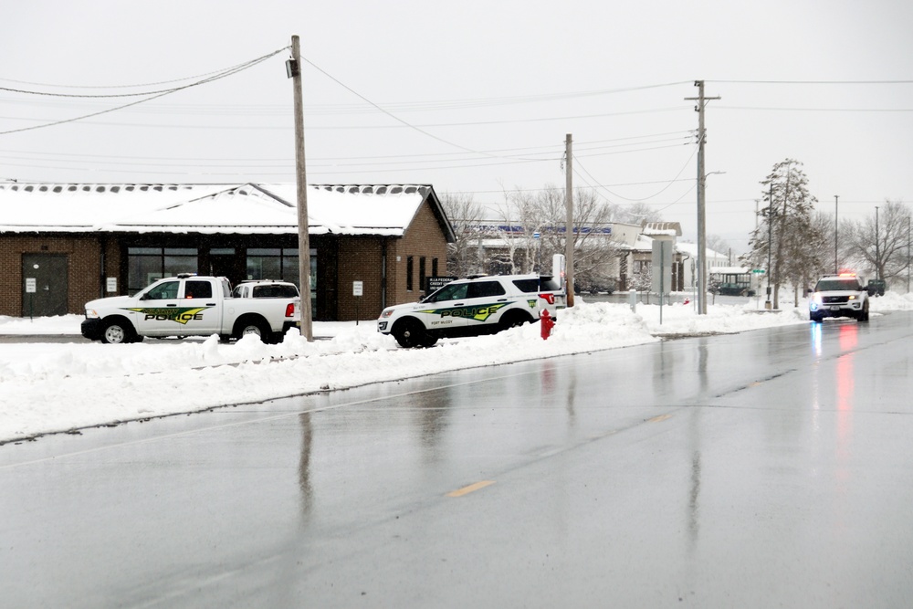 Fort McCoy Police practice response to alarm