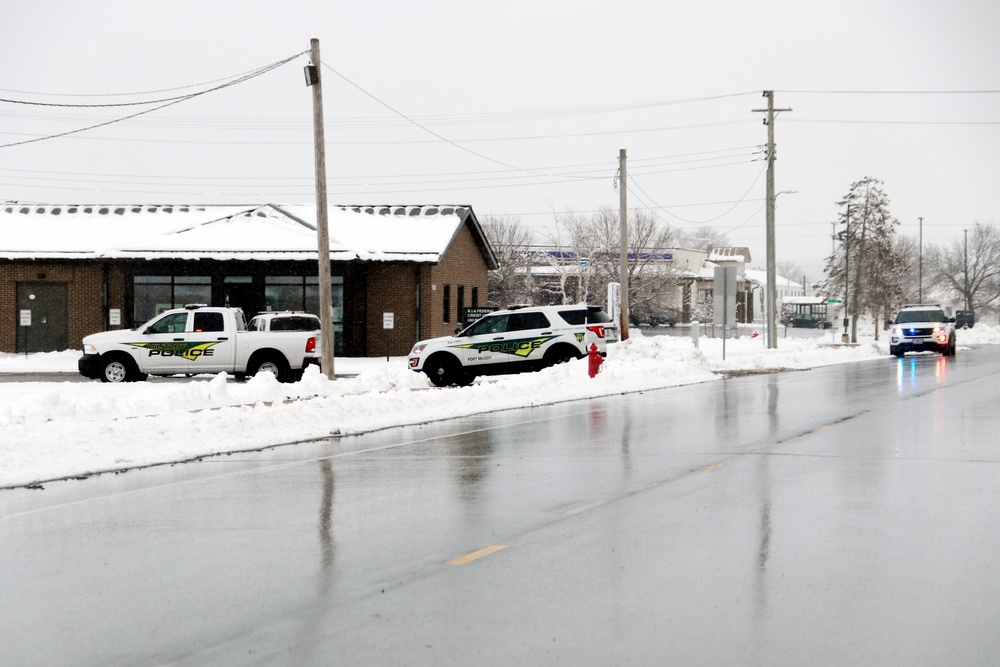 Fort McCoy Police practice response to alarm