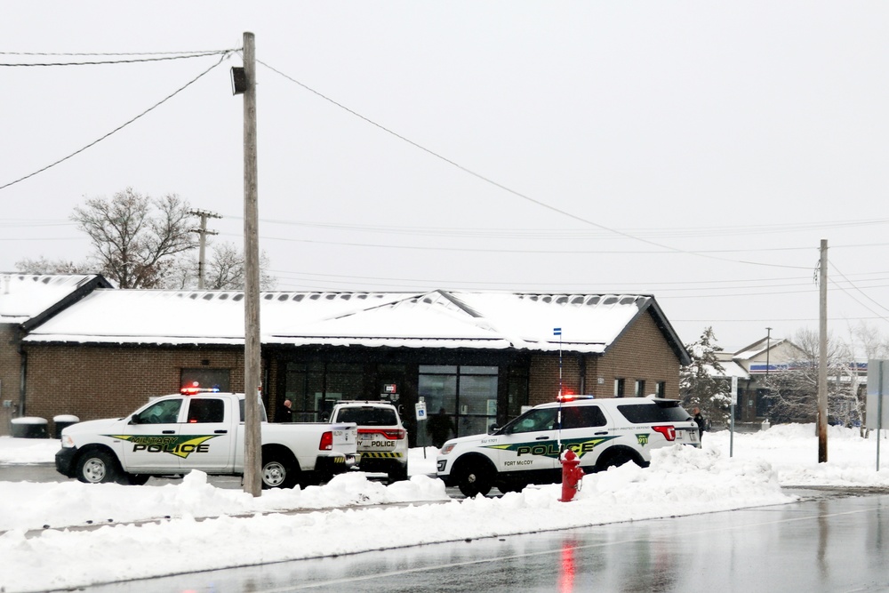 Fort McCoy Police practice response to alarm