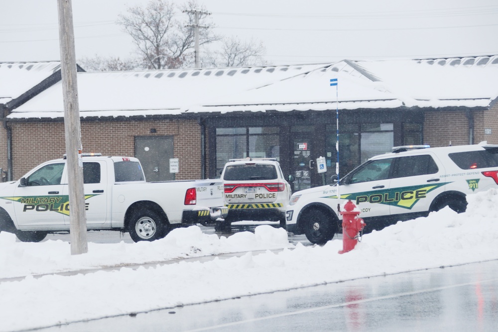 Fort McCoy Police practice response to alarm