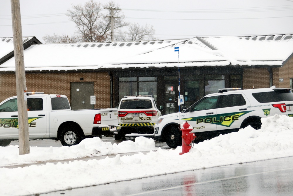 Fort McCoy Police practice response to alarm