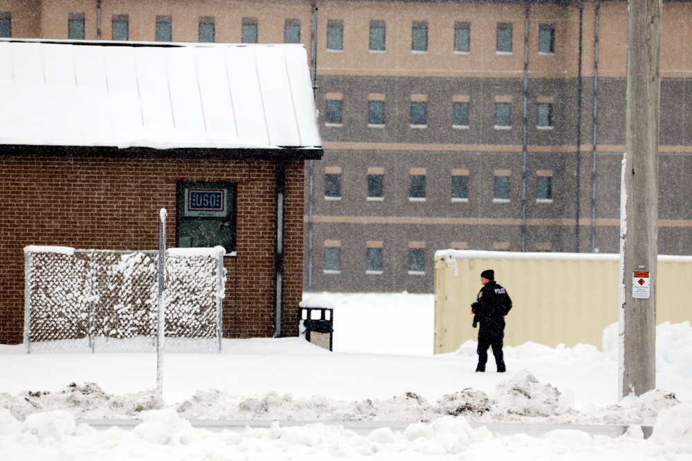 Fort McCoy Police practice response to alarm