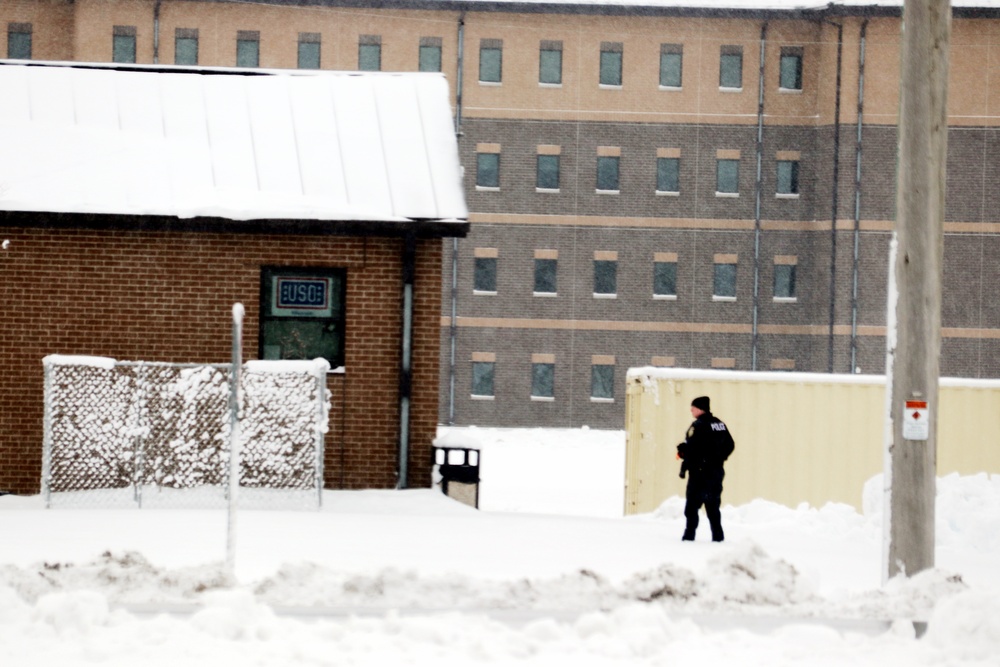 Fort McCoy Police practice response to alarm