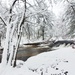 December 2022 Snow Scenes at Trout Falls at Fort McCoy's Pine View Recreation Area