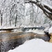 December 2022 Snow Scenes at Trout Falls at Fort McCoy's Pine View Recreation Area