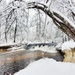 December 2022 Snow Scenes at Trout Falls at Fort McCoy's Pine View Recreation Area